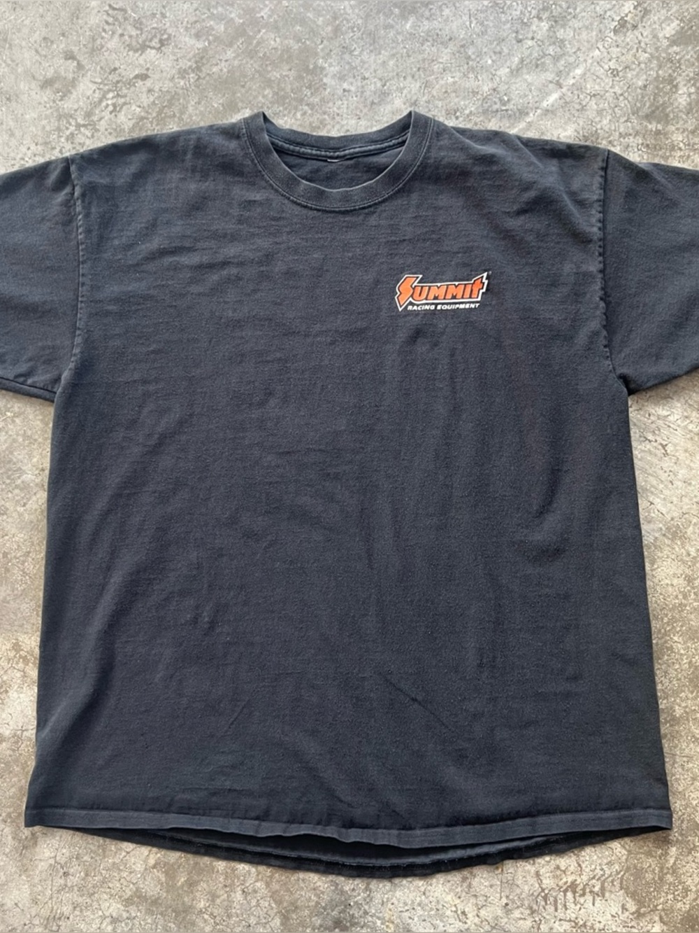 Summit Racing Equipment Graphic Tee Black XL Racing Streetwear